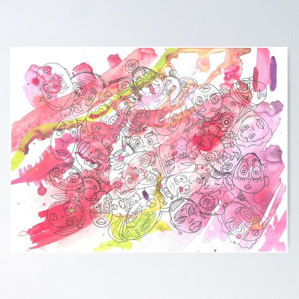 Item preview, vivid overstimulation designed and sold by kunstknolle.