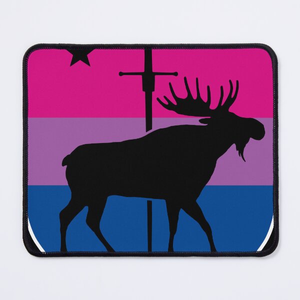 Item preview, MHF Bi Pride - Black Border designed and sold by MHFencing.