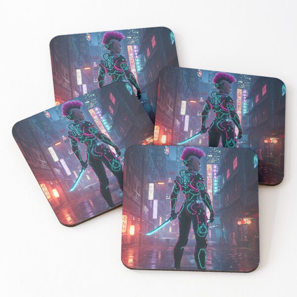 Item preview, cyberpunk warrior designed and sold by RebornKing.