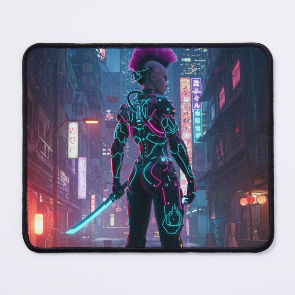Item preview, cyberpunk warrior designed and sold by RebornKing.