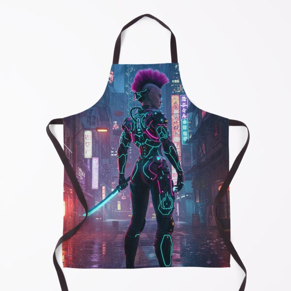 Item preview, cyberpunk warrior designed and sold by RebornKing.