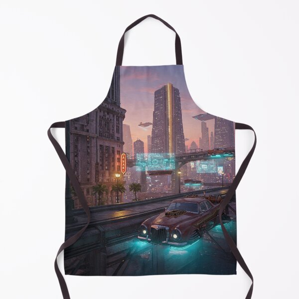 Item preview, Flying car Retro futuristic designed and sold by P-OH-Style.