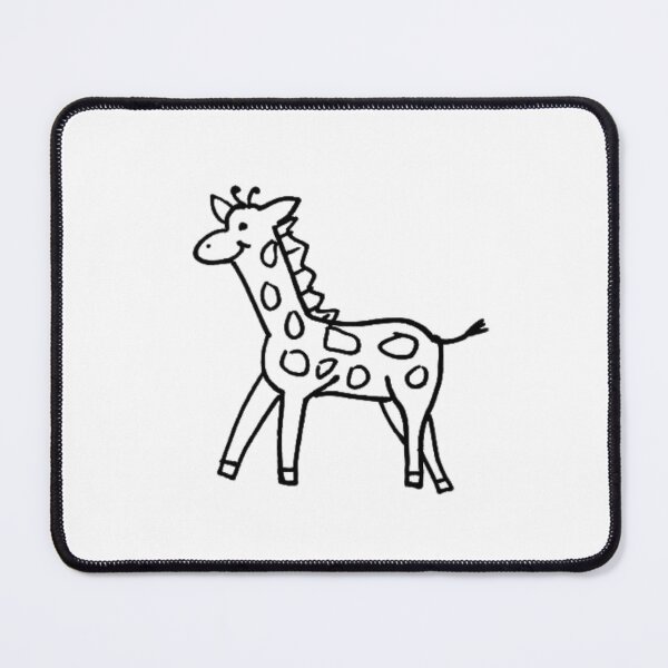 Item preview, badly drawn giraffe designed and sold by hanakinart.