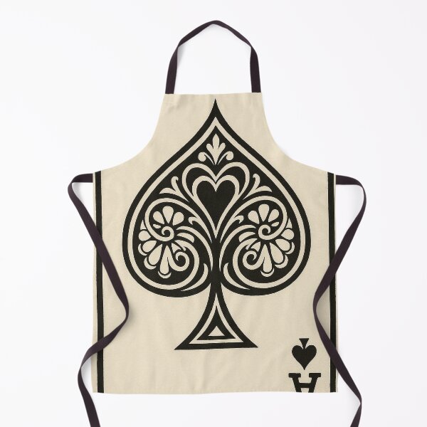 Item preview, Elegant White Ace of Spades Playing Card Design designed and sold by weirdfishes123.