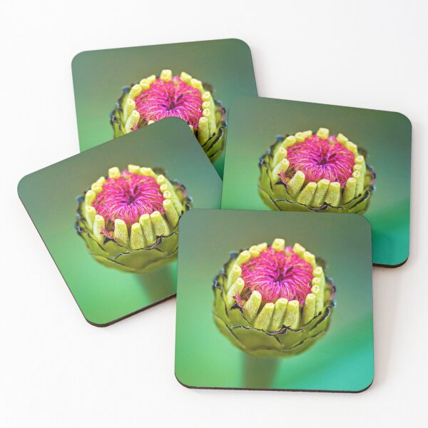 Item preview, Tender nature – gentle play of colors in green and pink designed and sold by beatbieri.ch.