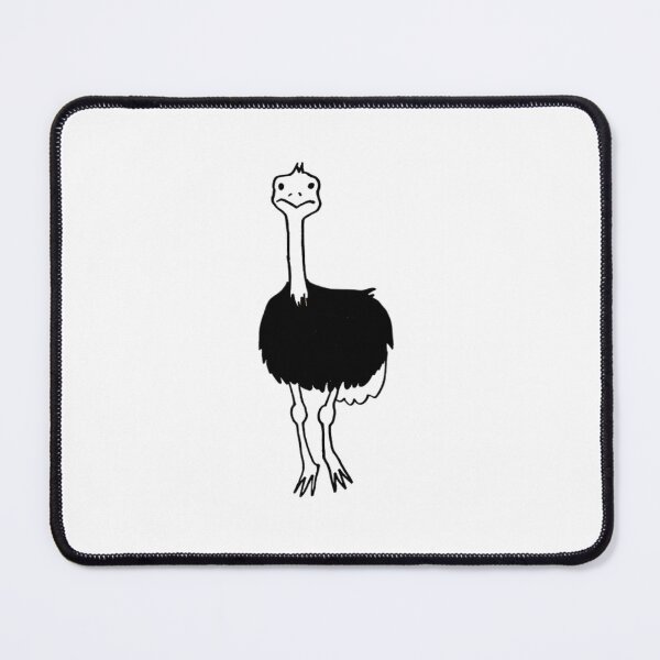 Item preview, badly drawn ostrich designed and sold by hanakinart.