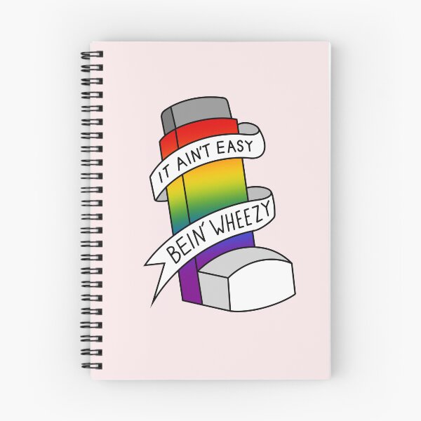 Item preview, Inhaler - Pride Flag designed and sold by SirKiwiSparkles.