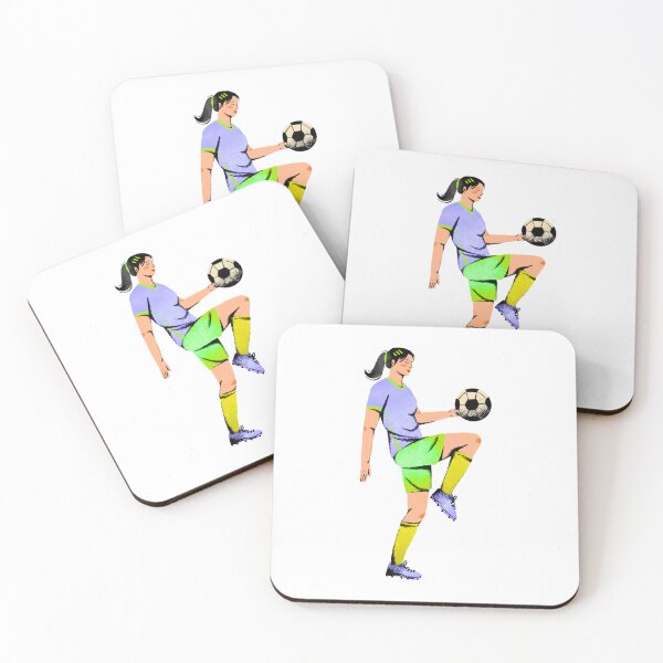 Item preview, Woman Playing Soccer designed and sold by Sunny Stickers & Stationery.
