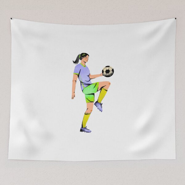 Item preview, Woman Playing Soccer designed and sold by Sunny Stickers & Stationery.