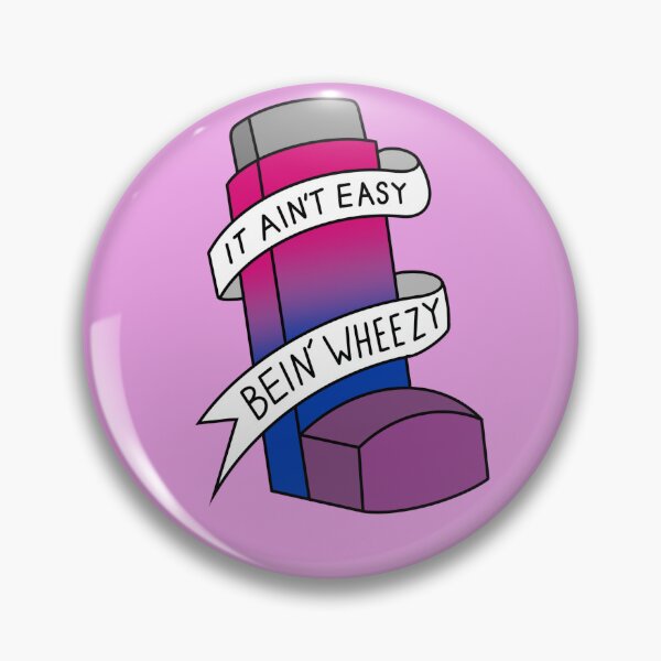 Item preview, Inhaler - Bi Flag designed and sold by SirKiwiSparkles.