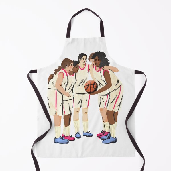 Item preview, Girls Basketball Team in Huddle designed and sold by Sunny Stickers & Stationery.