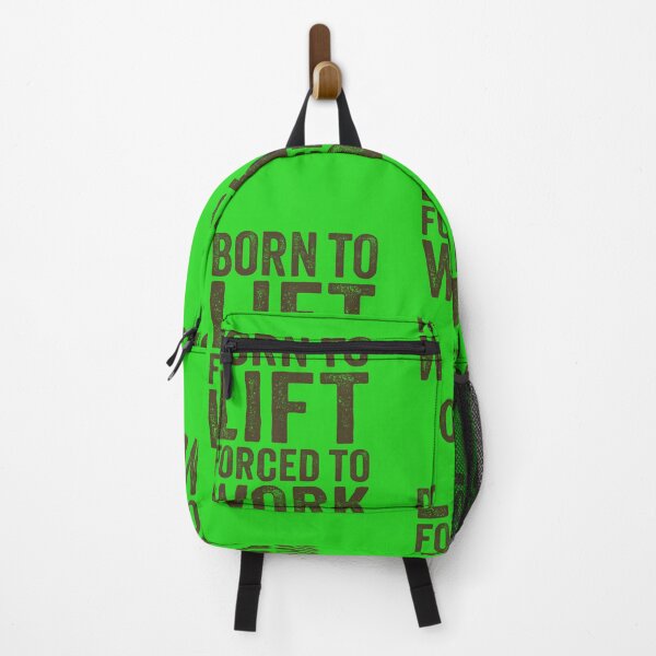 Item preview, Born to Lift Forced to Work – Funny Gym and Work Life Balance Quote Design designed and sold by Jason123za.