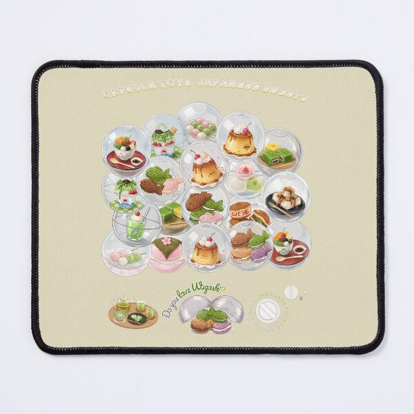 Item preview, Capsule Toys: Japanese Dessert (Wagashi) Taiyaki Pattern designed and sold by OMOMUK47.