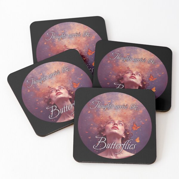 Item preview, Thoughts arrive like butterflies - Ten  - 90's Vintage - Grunge designed and sold by SentientGallery.