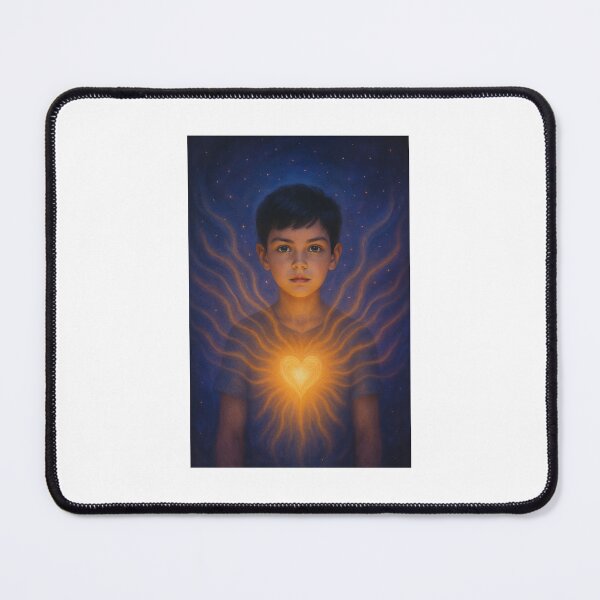 Item preview, “Child of Light – Pure Heart in Cosmic Space” designed and sold by Spiritualartz.