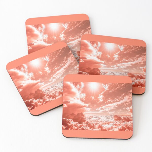 Item preview, Beautiful red sky with sun designed and sold by EchoOfSilence.