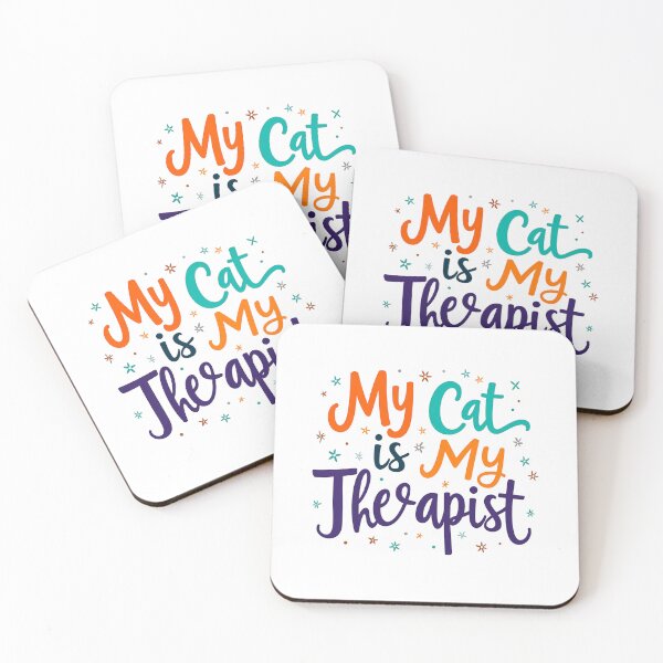 Item preview, My Cat is My Therapist designed and sold by vivid-vibes-art.