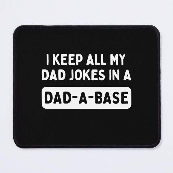 Item preview, Funny Dad (Dad Jokes - Dadabase) / Gift for dads, Gift for fathers - white designed and sold by SabbaticalSteve.