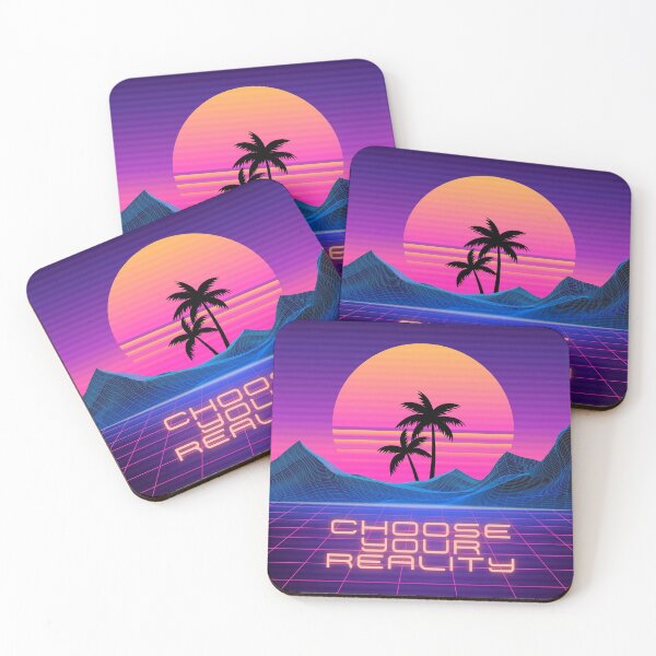 Item preview, Synthwave Choose Your Reality Retro designed and sold by Noah V's Merch.