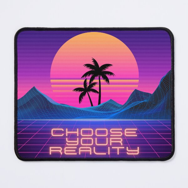 Item preview, Synthwave Choose Your Reality Retro designed and sold by Noah V's Merch.