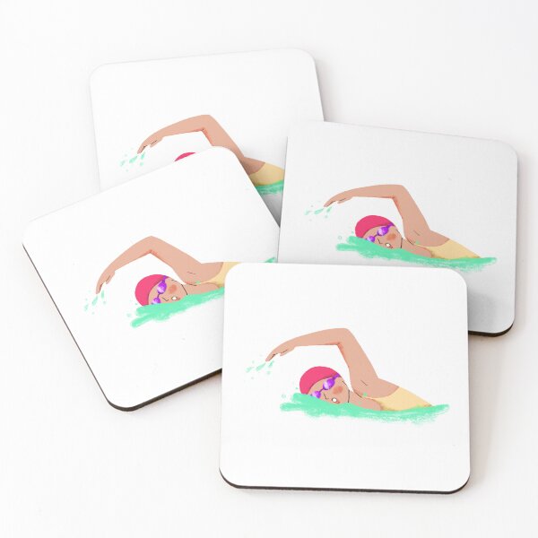 Item preview, Woman Swimming designed and sold by Sunny Stickers & Stationery.