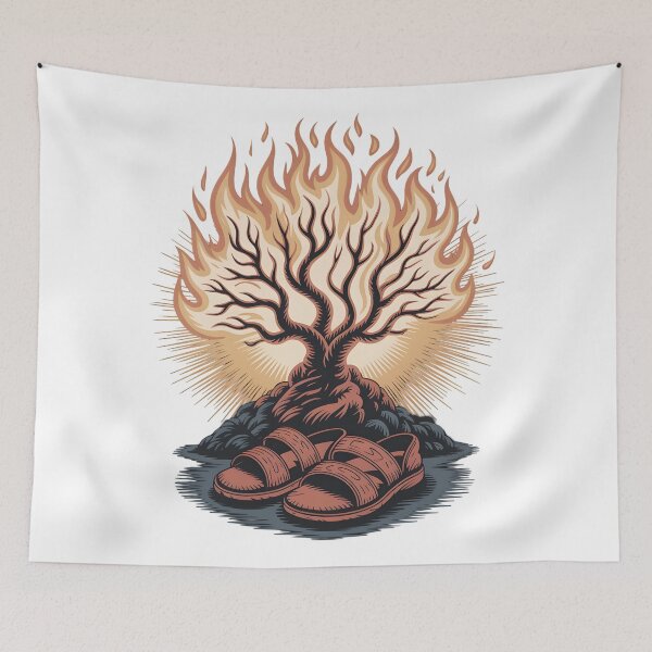 Item preview, The Burning Bush designed and sold by ChaplinAce.