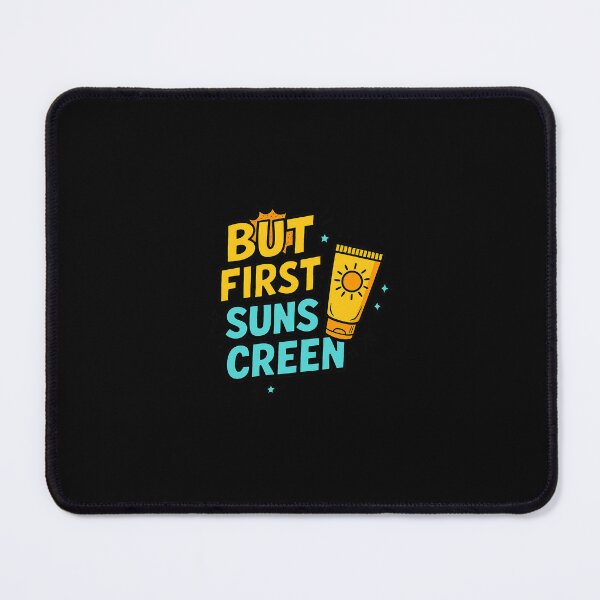 Item preview, BUT FIRST: SUNSCREEN – Comic style sunscreen designed and sold by Tuschycosmetx.