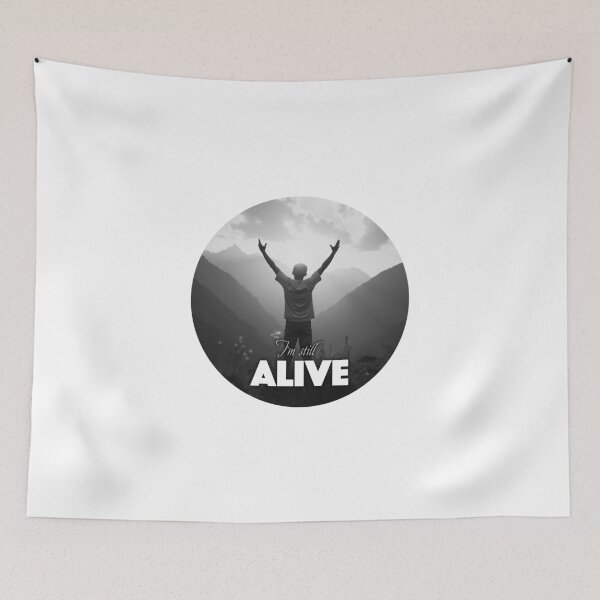 Item preview, I'm still Alive - Ten  - 90's Vintage - Grunge designed and sold by SentientGallery.
