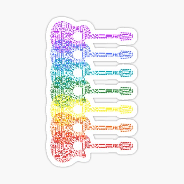 Artikel-Vorschau von Gitarre ist meine Welt, Klassische Musik, Orchester, Für Gitarristen, Gitarrenleben, Gitarrenwelt, Jazz, Regenbogengitarre, designt und verkauft von KolorellaS.