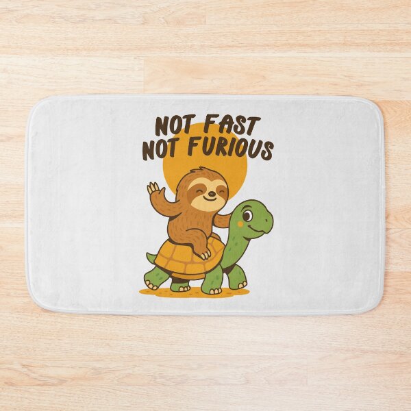 Aperçu de l'œuvre Not Fast, not furious créée et vendue par Brewyart Creative Design.