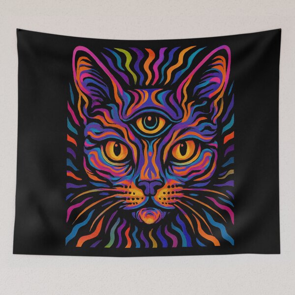 Item preview, 3 Eyes Cat designed and sold by dmtdc.