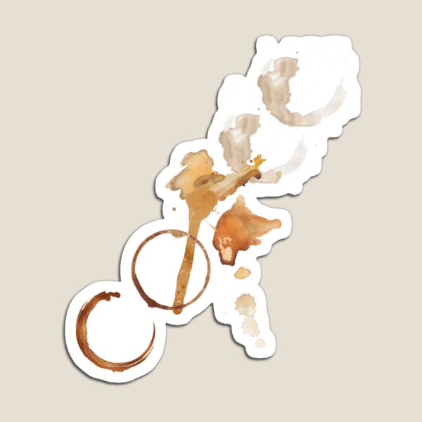 Item preview, Abstract Coffee Lettering – Artistic Coffee Lover Design designed and sold by E20STUDIO.