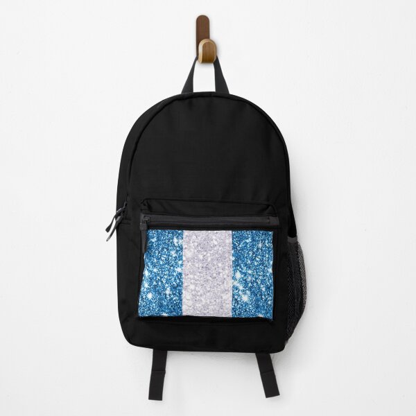 Item preview, Glitter Guatemalan Flag designed and sold by Claustronautas.