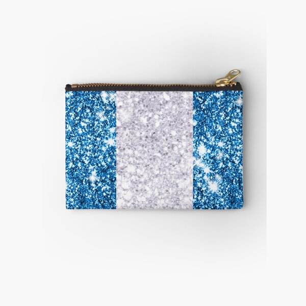 Item preview, Glitter Guatemalan Flag designed and sold by Claustronautas.