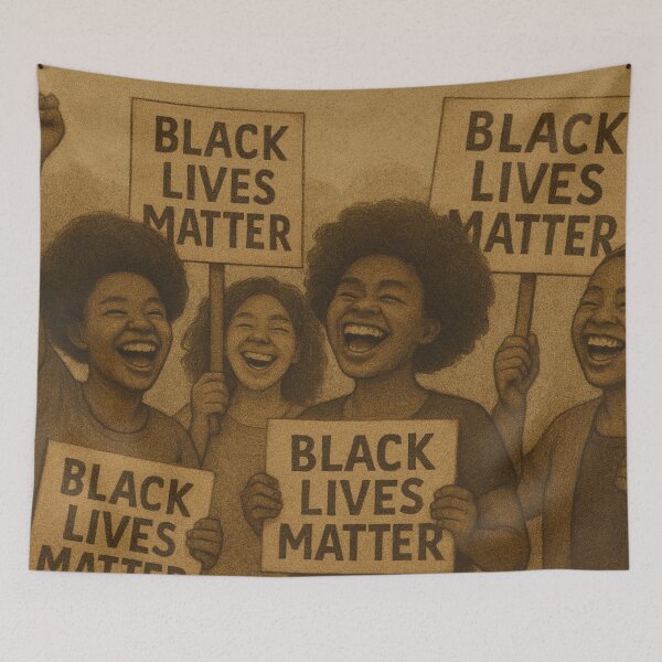 Item preview, Black lives matter, African American women demonstrate designed and sold by Mauswohn.