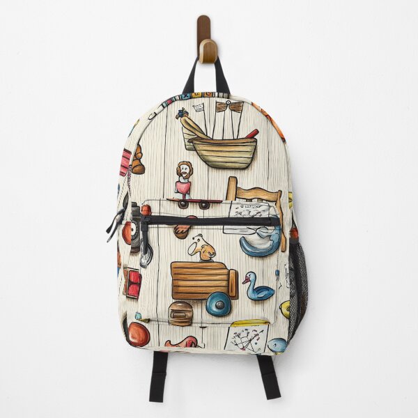 Item preview, Classic Playroom Treasures Arranged in Watercolor Style designed and sold by Piotrek0001.