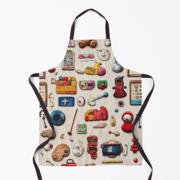 Item preview, Nostalgic Toy Memories on Soft Wooden Background designed and sold by Piotrek0001.