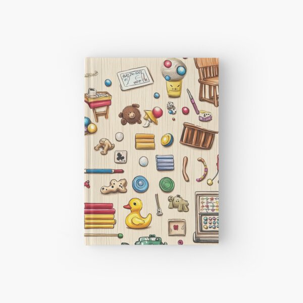 Item preview, Retro Toy Assortment with Whimsical Pastel Details designed and sold by Piotrek0001.