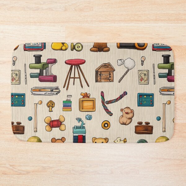 Item preview, Playful Vintage Objects in Delicate Childhood Arrangement designed and sold by Piotrek0001.