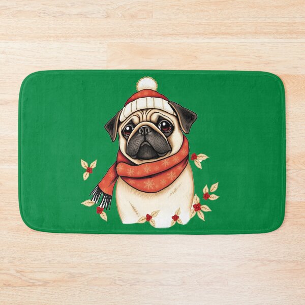 Item preview, Festive Collection: Pug designed and sold by The Digital Compass.