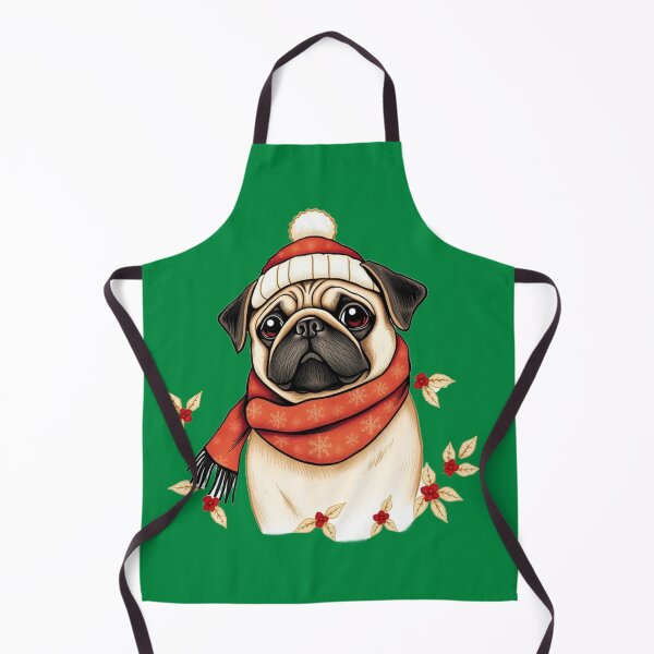 Item preview, Festive Collection: Pug designed and sold by The Digital Compass.