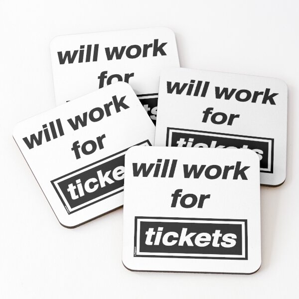 Item preview, Will Work For Tickets - 2025 Reunion Tour designed and sold by phigment-art.