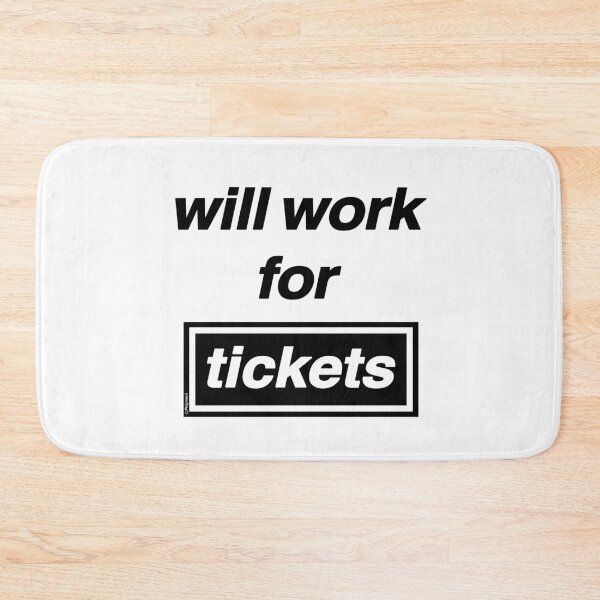 Item preview, Will Work For Tickets - 2025 Reunion Tour designed and sold by phigment-art.