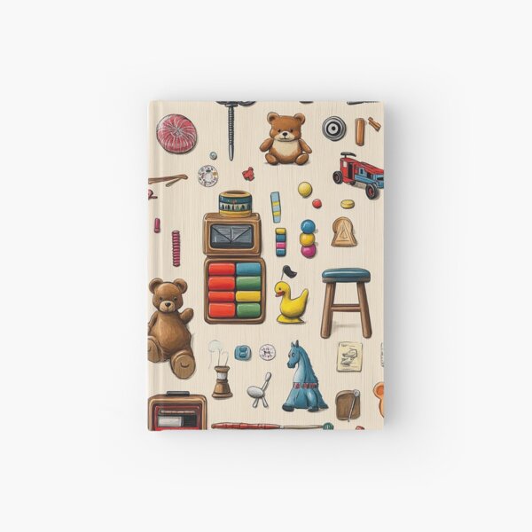 Item preview, Dreamy Toy Assortment Capturing Playroom Nostalgia designed and sold by Piotrek0001.