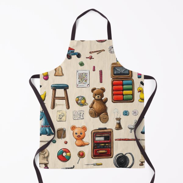 Item preview, Dreamy Toy Assortment Capturing Playroom Nostalgia designed and sold by Piotrek0001.