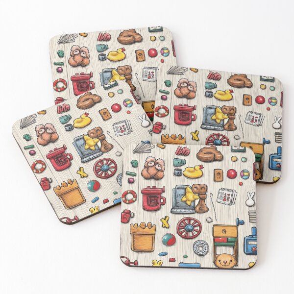 Item preview, Toys of the Past in Gentle Watercolors designed and sold by Piotrek0001.