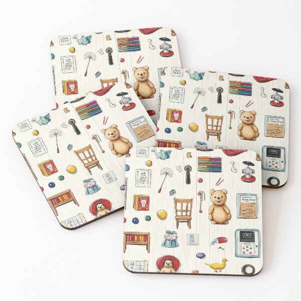 Item preview, Vintage Play Items in Soft Natural Composition designed and sold by Piotrek0001.