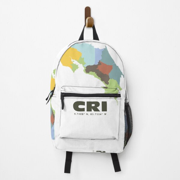 Item preview, Costa Rica Map - CRI ISO Code Wall Art designed and sold by CartoPrints.