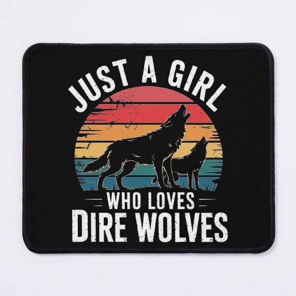 Item preview, Wholoves Direwolf Art – Unique Fantasy Gift for Wolf and GOT Fans designed and sold by love3617.
