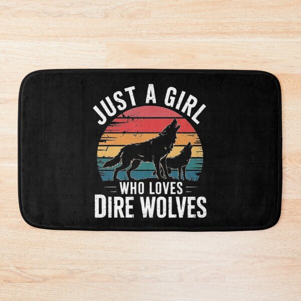 Item preview, Wholoves Direwolf Art – Unique Fantasy Gift for Wolf and GOT Fans designed and sold by love3617.